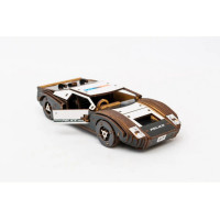 Деревянный 3D конструктор Fast car Gt Puz-26916, 164 детали