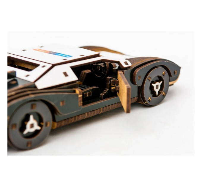 Деревянный 3D конструктор Fast car Gt Puz-26916, 164 детали