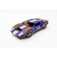 Деревянный 3D конструктор Fast car Gt Puz-26915, 164 детали