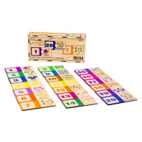 Деревянная головоломка-пазл с цифрами Puz-53322 Деревянная головоломка-пазл с цифрами Puz-53322