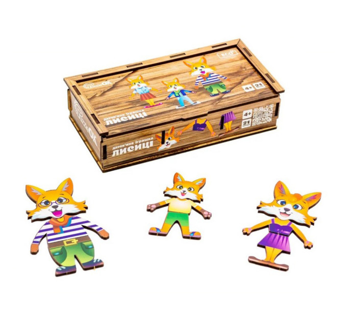 Деревянная настольная игра Лисички Puz-42121