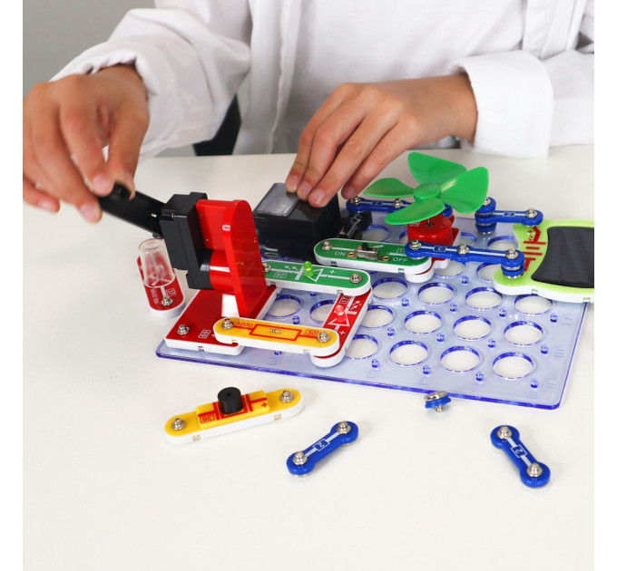 Электронный конструктор "Альтернативная энергия" DOKA D70711, 50 схем