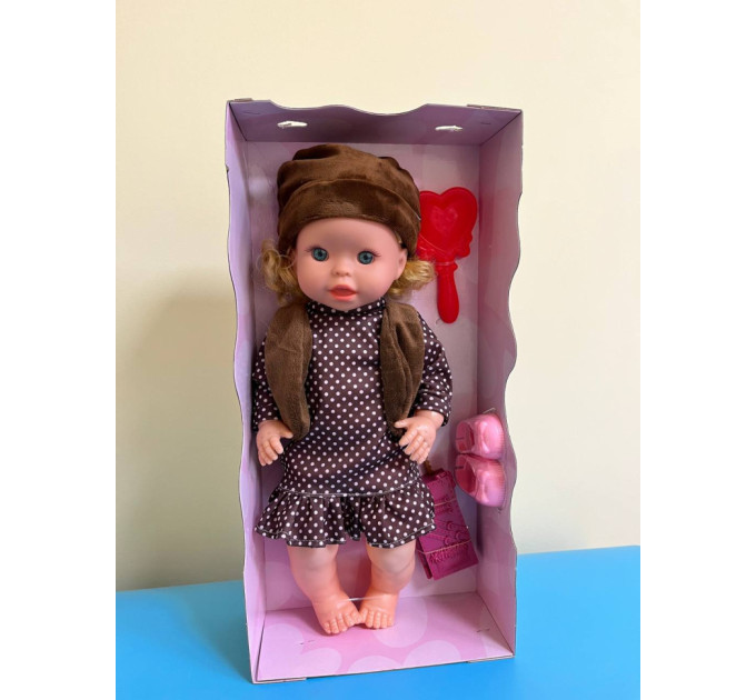 Дитяча лялька Яринка Bambi M 5602 українською мовою