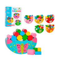 Детская игрушка балансир Божья коровка MD 1276 деревянная