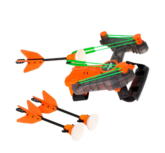 Игрушечный лук на запястье WRIST BOW Zing AS140O, 3 стрелы