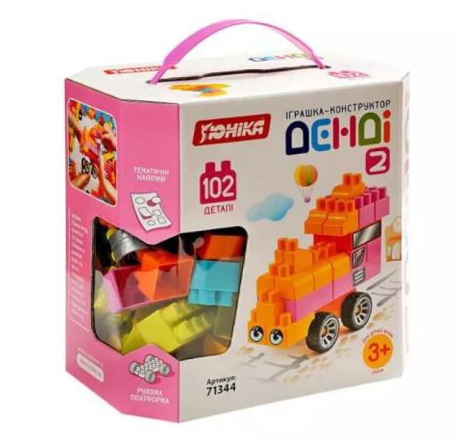 Детский конструктор „ДЕНДИ”- 2 71344, 102  детали
