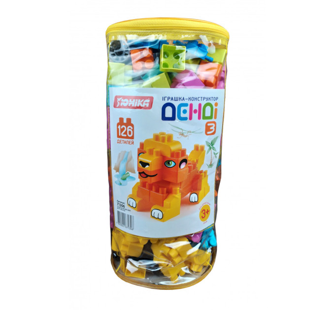 Детский конструктор „ДЕНДИ”- 3 71306, 126  деталей