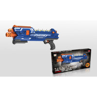 Бластер на поролоновых пулях ZC7096 в комплекте 12 пуль Бластер на поролоновых пулях ZC7096 в комплекте 12 пуль