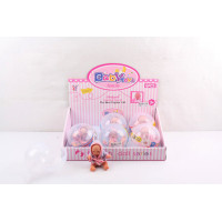 Маленькая кукла-пупс 9909-3 в колбе Маленькая кукла-пупс 9909-3 в колбе