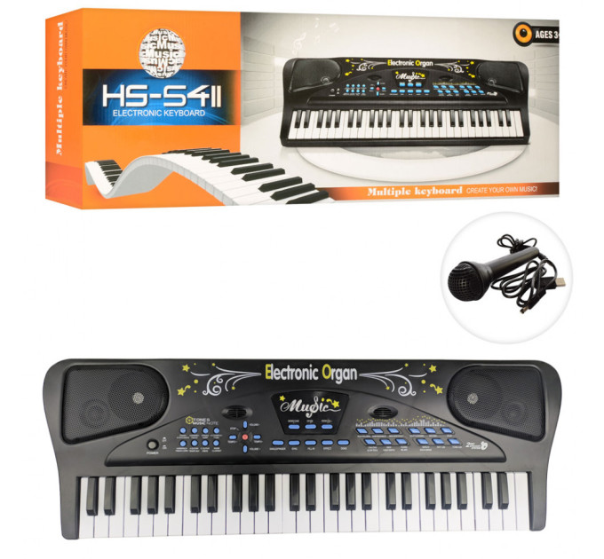 Детский синтезатор HS5411, 54 клавиши