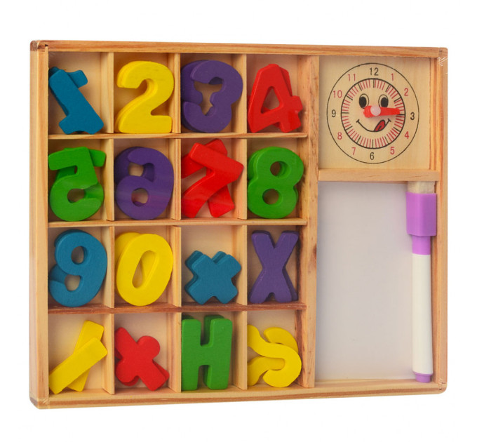 Розвиваючий набір першокласника MD 1245 дерев'яний
