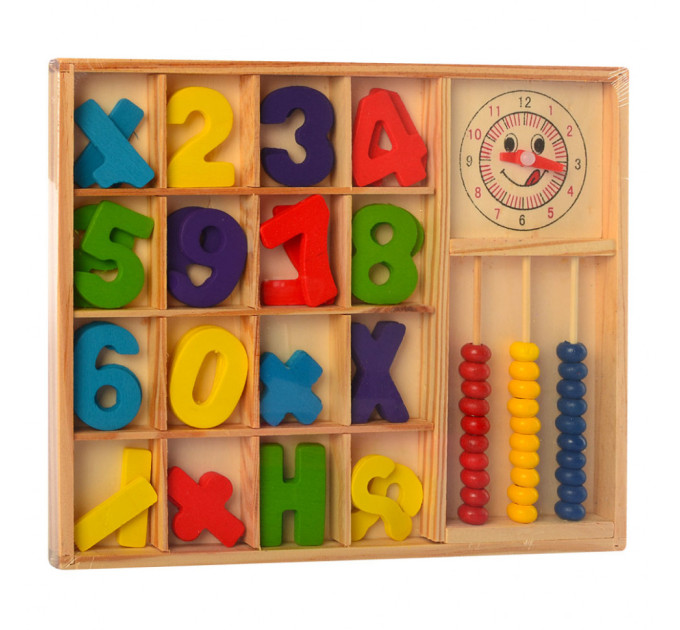 Розвиваючий набір першокласника MD 1245 дерев'яний