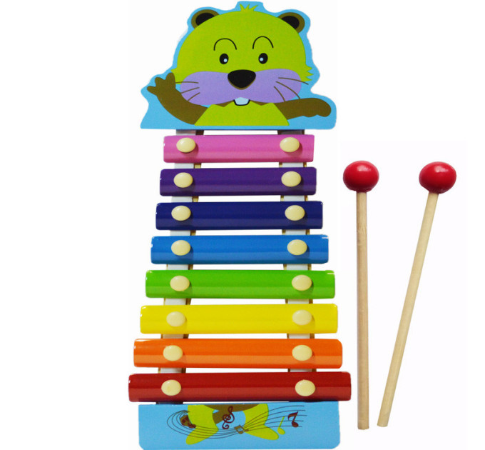 Детская игрушка Ксилофон MD0712 деревянный