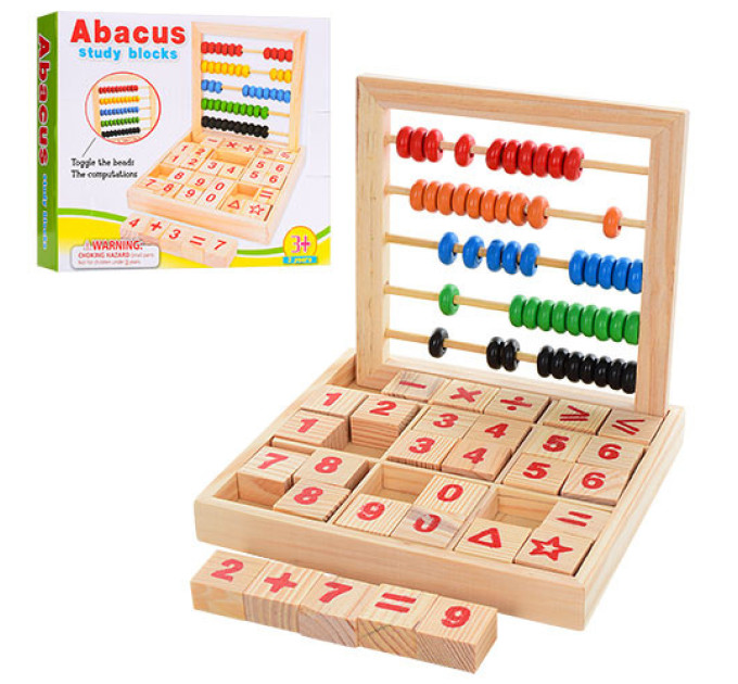 Розвиваючий набір першокласника MD 1166 дерев'яний