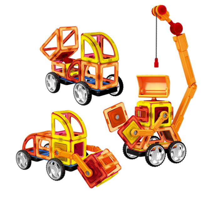 Магнітний конструктор LT6001, 87 деталей