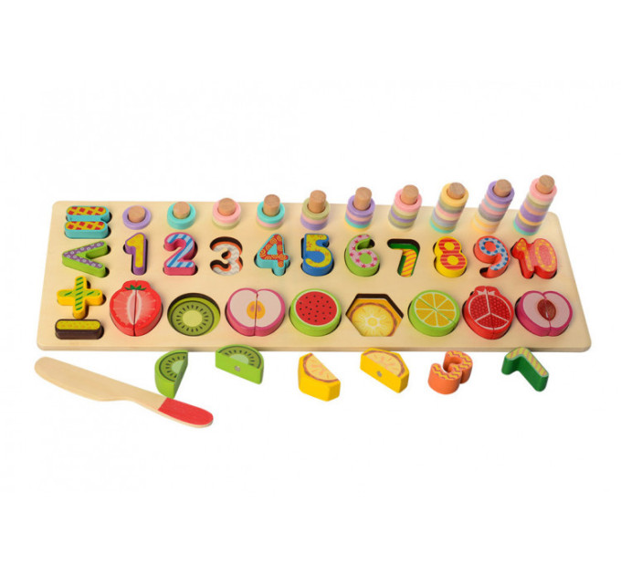 Розвиваючий набір першокласника MD 2284 дерев'яний