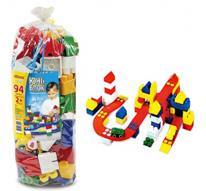 Детский конструктор „Юни-блок”-94 70125 из 94х деталей