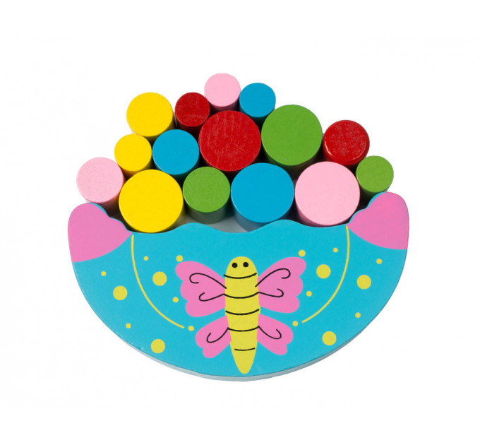 Дитяча іграшка балансир Сонечко MD 1276 дерев'яне