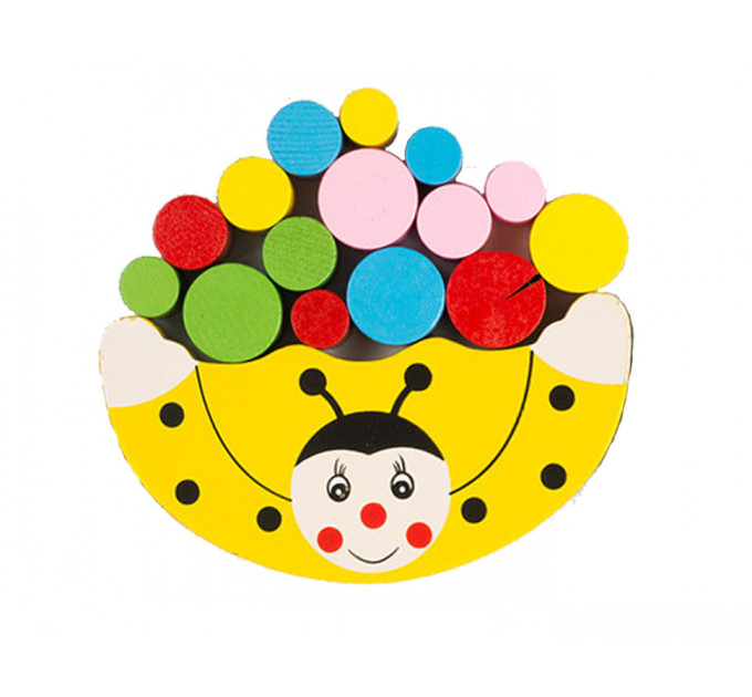 Дитяча іграшка балансир Сонечко MD 1276 дерев'яне