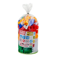 Детский конструктор "Лидер" №3 1-052, 100 крупных деталей