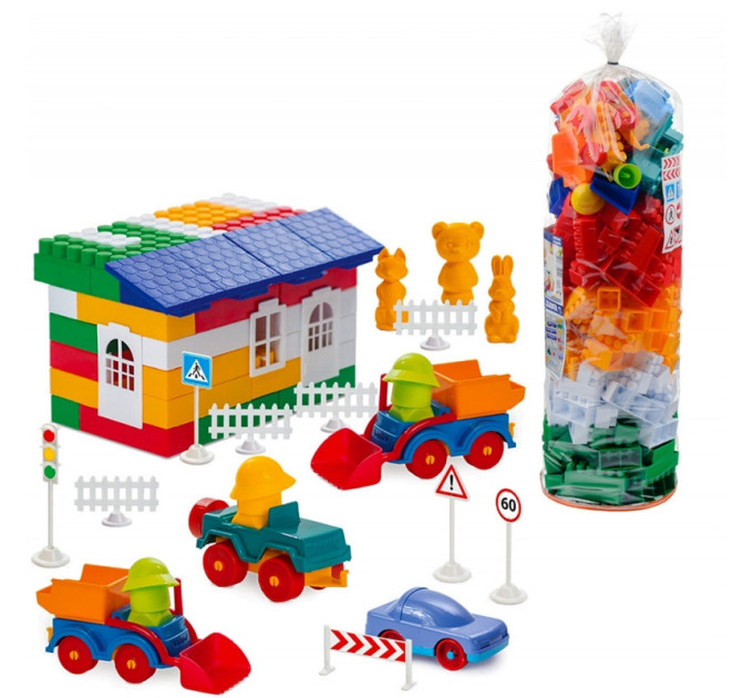 Дитячий конструктор "Лідер" №7 1913, 300 деталей