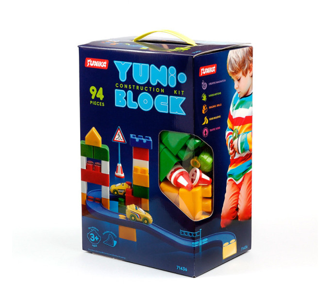 Конструктор дитячий "YUNI-BLOK" 71436, 94 деталей