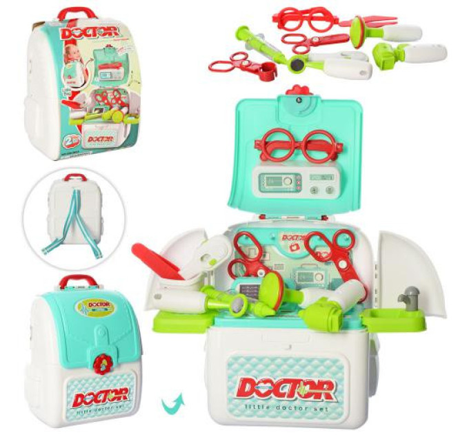 Детский игровой набор доктора 008-965A в чемодане