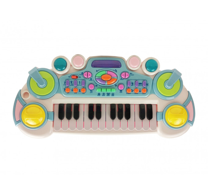 Детский синтезатор CY-6032B(Blue), 24 клавиши