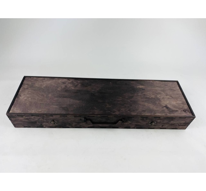 Подарочный набор на 17 предметов в кейсе из фанеры