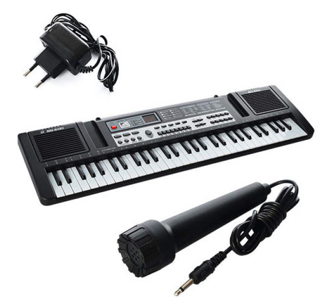 Дитячий синтезатор із мікрофоном MQ6121, 61 клавіша