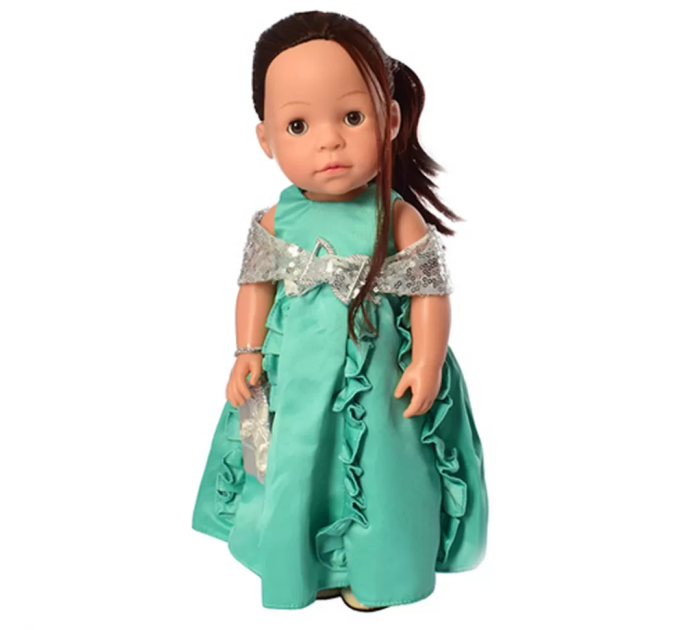 Интерактивная кукла в платье M 5414-15-2  с изучением стран и цифр