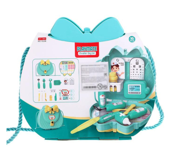 Детский игровой набор доктора 12L08 в сумочке