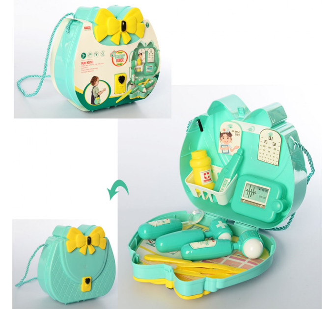 Детский игровой набор доктора 12L08 в сумочке