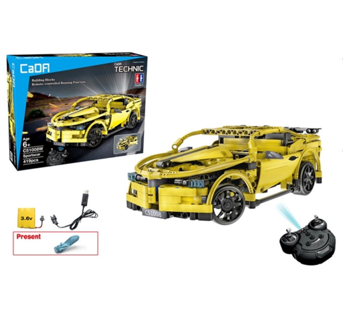 Конструктор на радиоуправлении CaDA TECHNIC C51008W, 419 деталей