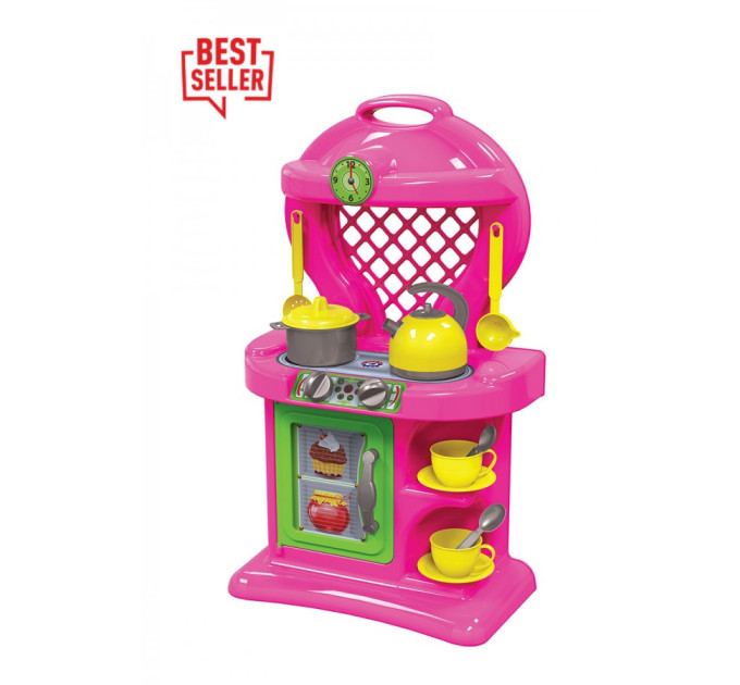 Детская игровая кухня 10 2155TXK с посудой