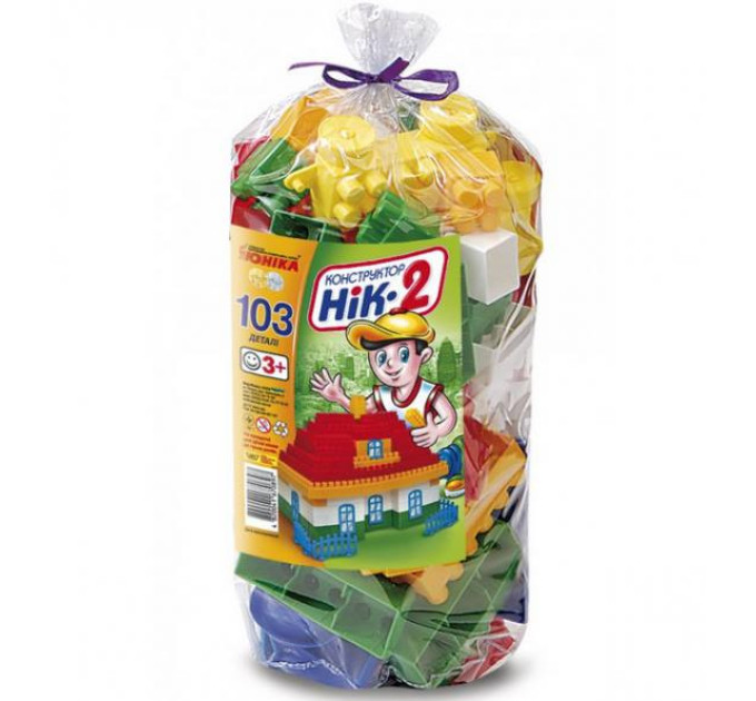 Дитячий конструктор НІК-2 70897, 103 великі деталі