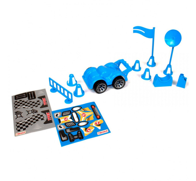 Детский конструктор “Автоклуб” М-4 (Макларен) 71191 с наклейками