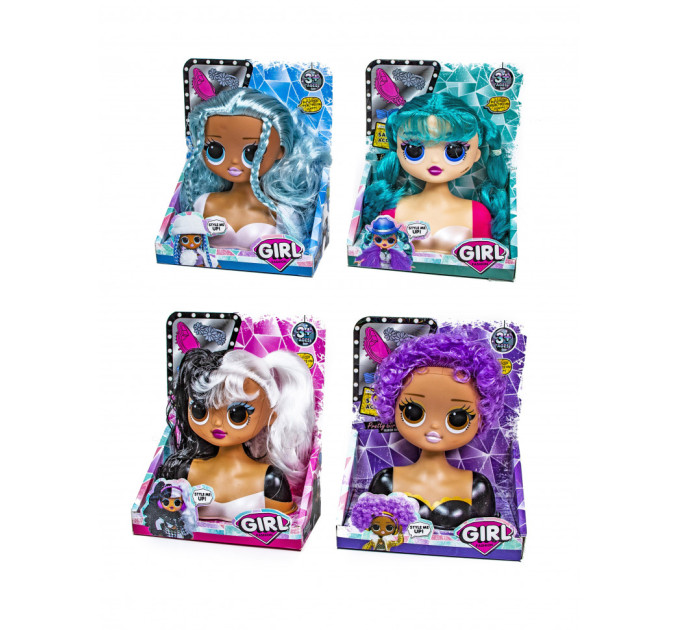 Іграшкова лялька для зачісок та макіяжу LOL LK1071, 4 види
