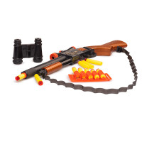 Игрушечный дробовик "Tosan"  Golden Gun 925GG с мягкими пулями