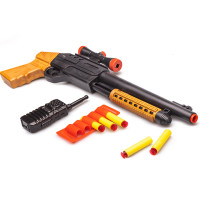 Игрушечный дробовик "Bodyguard" с мягкими пулями Golden Gun 921GG Игрушечный дробовик "Bodyguard" с мягкими пулями Golden Gun 921GG