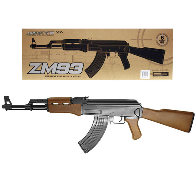 Дитячий автомат Калашніков ZM 93 металевий