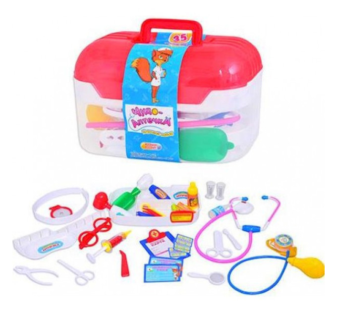 Игровой набор доктора М 0460 в чемодане