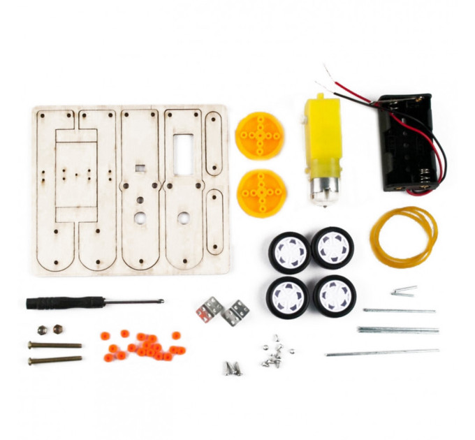 Электромеханический конструктор Робот-гусеница 138738