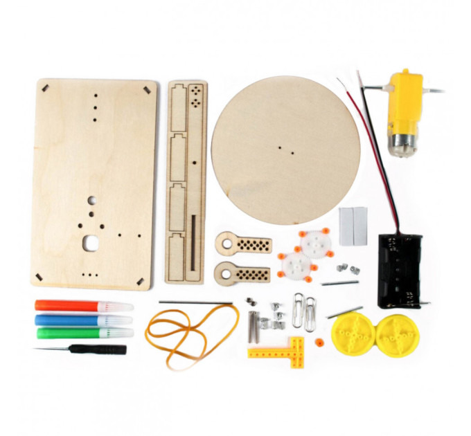 Электромеханический конструктор Спирограф 135741