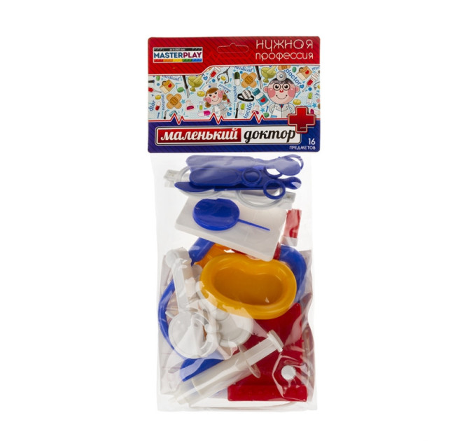 Детский игровой набор "Маленький доктор" 1-035 16 деталей