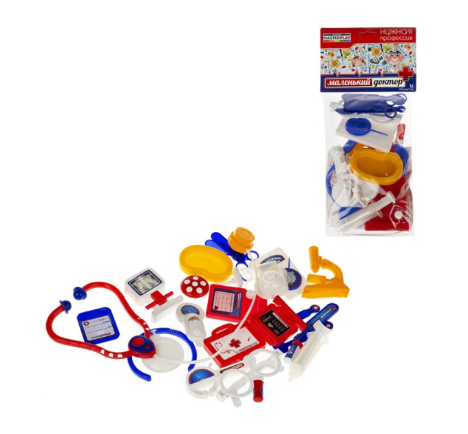 Детский игровой набор "Маленький доктор" 1-035 16 деталей