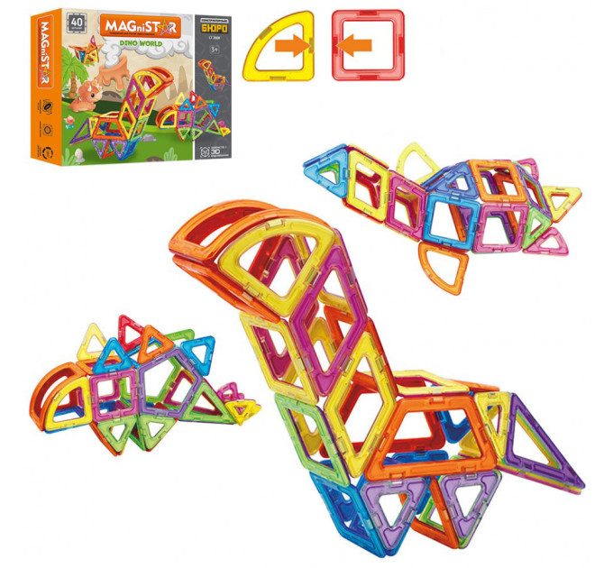 Конструктор магнитный LT2008 40 деталей