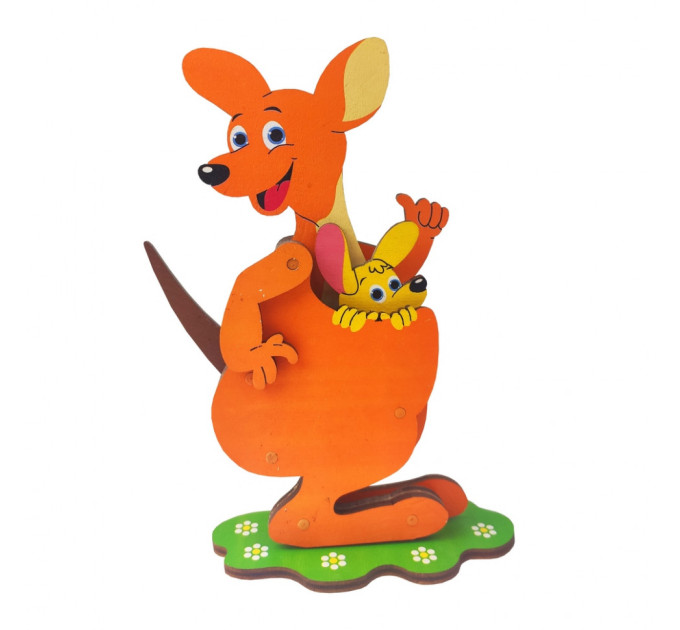 Детский конструктор "Кенгуру" 172217 деревянный