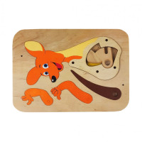 Детский конструктор "Кенгуру" 172217 деревянный