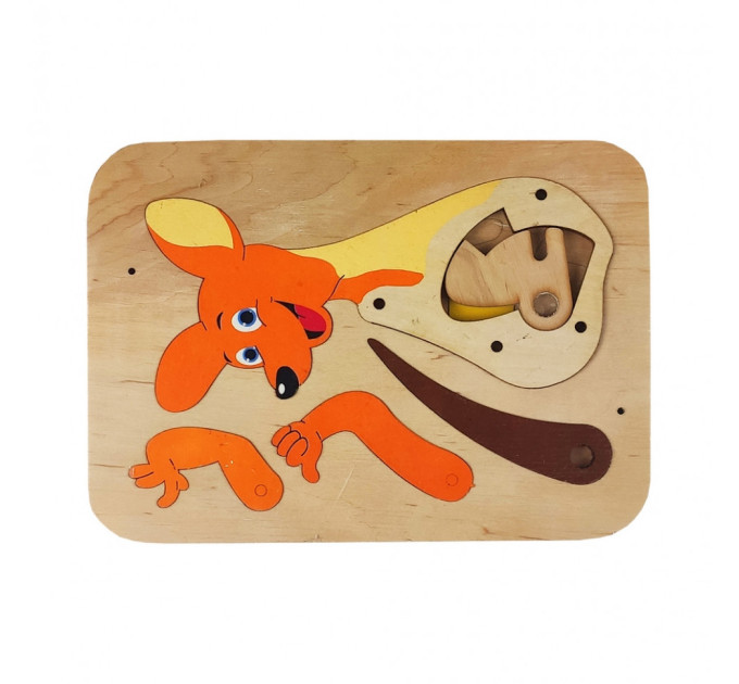 Детский конструктор "Кенгуру" 172217 деревянный